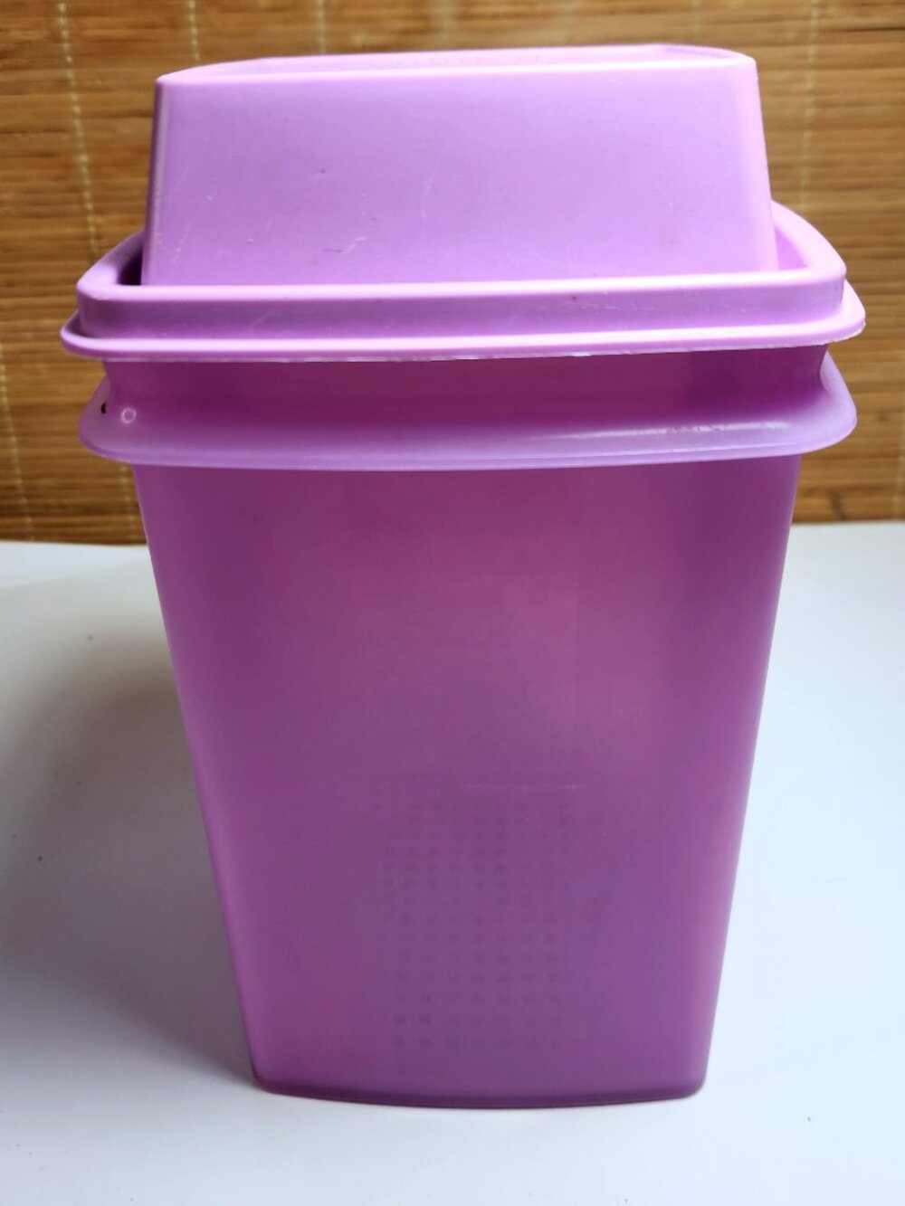 Vintage Tupperware Pick A Deli Pickle Keeper Strainer Purple 1560 Complete Set